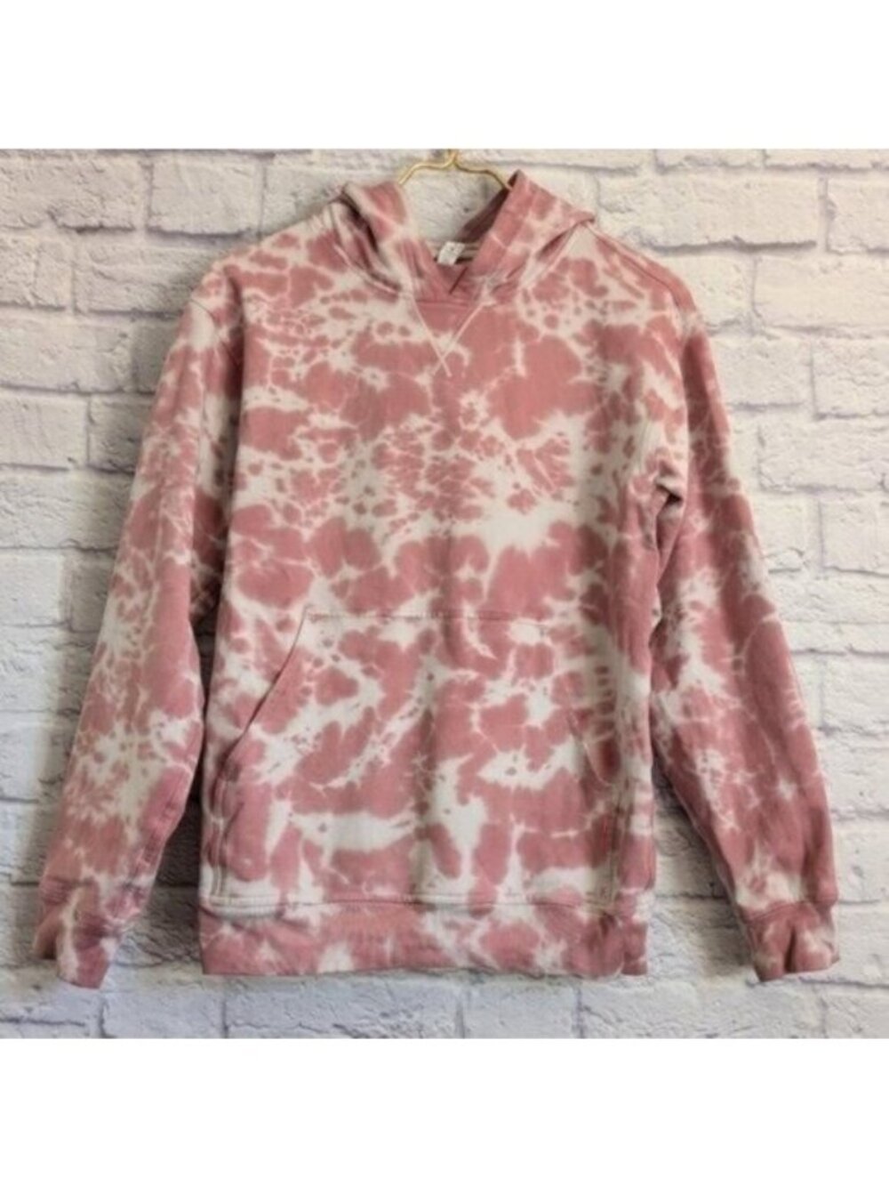 Lululemon All Yours Fleece Hoodie 4 Marmoleado Tie Dye Brier Rose Pink Pullover